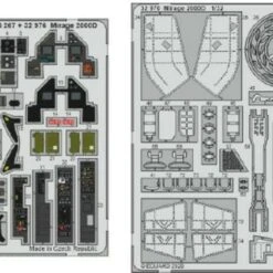 Mirage 2000D for KTY (Painted) 1/32 Eduard