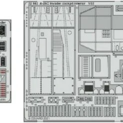 A-26C Invader Cockpit Interior for HBO (Painted) 1/32 Eduard