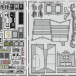 F/A-18F Interior for RVL (Painted) 1/32 Eduard