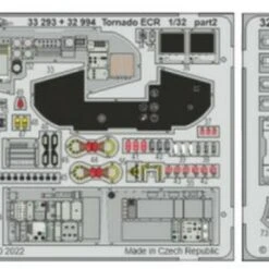 Tornado ECR Interior for ITA (Painted) 1/32 Eduard