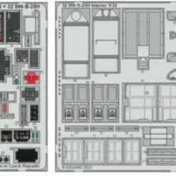 B-25H Interior for HKM (Painted) 1/32 Eduard