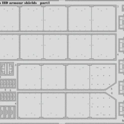 Merkava IID Armor Shields for ACD 1/35 Eduard