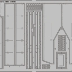 T14 Armata Side Skirts for TAO 1/35 Eduard