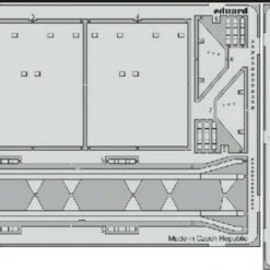 SdKfz 166 Brummbar Schurzen for TAM (New Tool) 1/35 Eduard