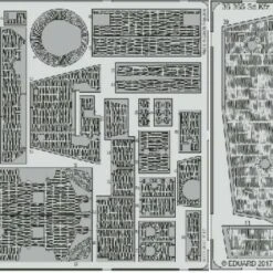 SdKfz 166 Brummbar Zimmerit for TAM 1/35 Eduard