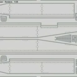Msta-S Howitzer Fenders for ZVE 1/35 Eduard