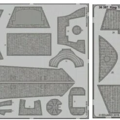 King Tiger Initial Zimmerit for TAO 1/35 Eduard