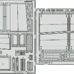 King Tiger Fenders for TAO 1/35 Eduard