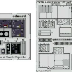 Panther A Interior for TAO (Painted) 1/35 Eduard
