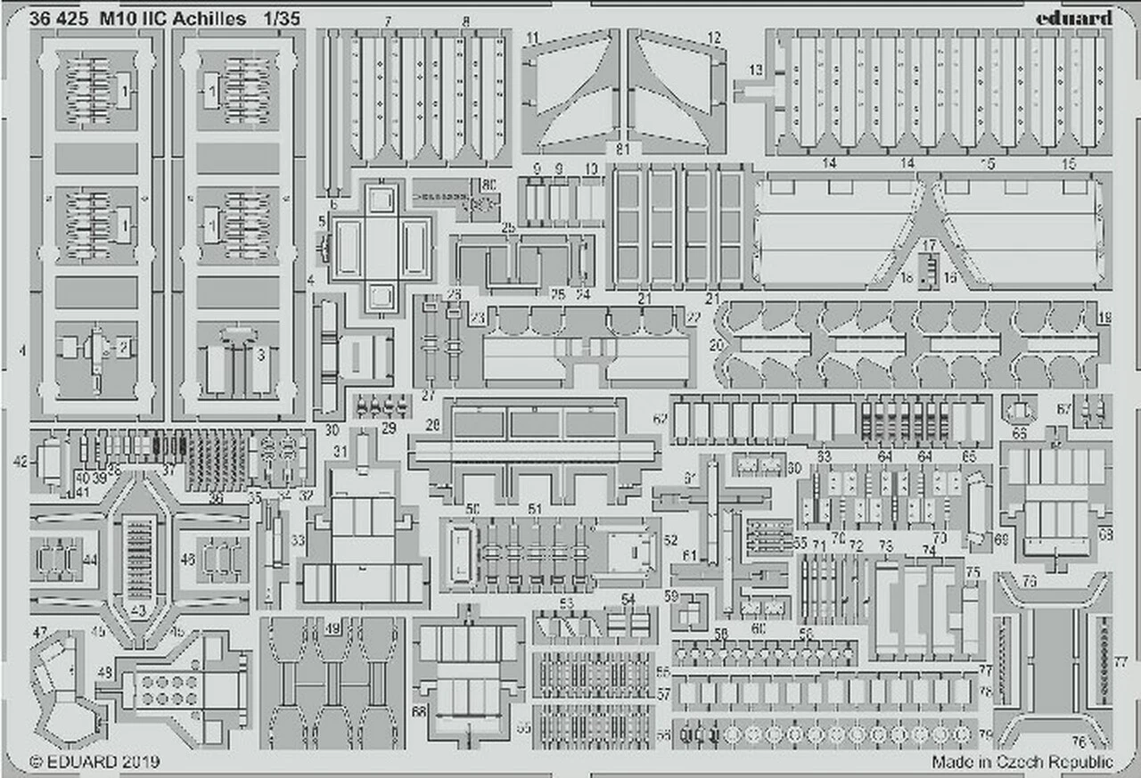 M10 IIC Achilles for TAM 1/35 Eduard