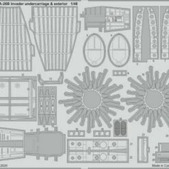 A-26B Invader Undercarriage & Exterior for ICM 1/48 Eduard