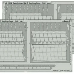 Beaufighter Mk IF Landing Flaps for RVL 1/48 Eduard