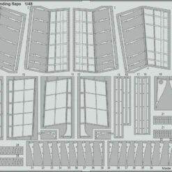 IL-2 Landing Flaps for ZVE 1/48 Eduard