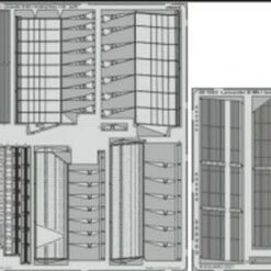 Lancaster B Mk I Landing Flaps for HKM 1/48 Aircraft- Eduard