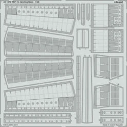 TBF-1C Landing Flaps for ACY 1/48 Eduard