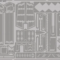 F-22 Surface Panels For Academy 1/48 Eduard