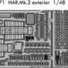 HAR Mk 3 Exterior for HSG 1/48 Eduard