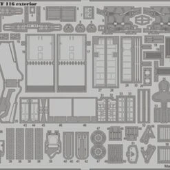 CF-5A/CF-116 Exterior for KIN 1/48 Eduard