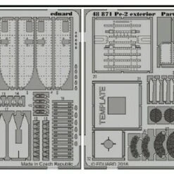 Pe-2 Exterior for ZVE 1/48 Eduard