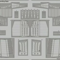 F2H-2 Landing Flaps for KTY 1/48 Eduard