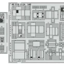 O-2A for ICM (Painted) 1/48 Eduard