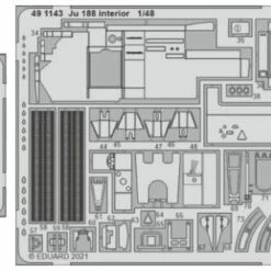 Ju 188 Interior for RVL (Painted) 1/48 Eduard