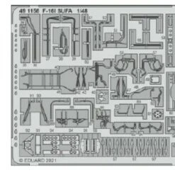 F-16I Sufa for KIN (Painted) 1/48 Eduard