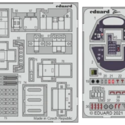 TBF-1C Interior for ACY (Painted) 1/48 Eduard