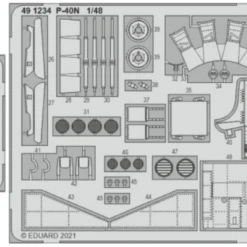 P-40N for ACY (Painted) 1/48 Eduard