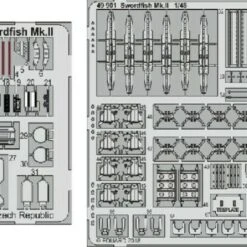 Swordfish Mk II for TAM (Painted) 1/48 Eduard