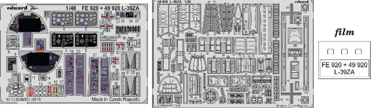 L-39ZA for TSM (Painted) 1/48 Eduard