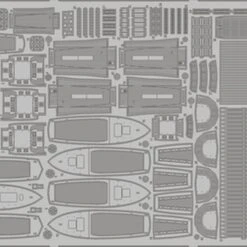Bismarck Lifeboats Part 1 for TSM 1/200 Eduard