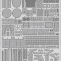 Bismarck Rear Area Pt.5 for TSM 1/200 Eduard