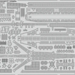 USS Arizona Catapults Pt.2 for TSM 1/200 Eduard