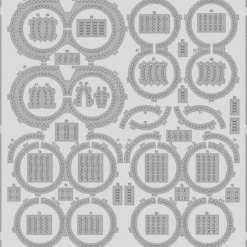 USS Missouri Pt.5 Bofors Ammo Holders for TSM 1/200 Eduard