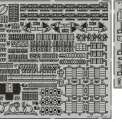 Ship- HMS Hood AA Guns & Rocket Launchers Pt.1 for TSM 1/200 Eduard
