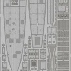 DKM Type VIIC U552 U-Boat Hull Pt.1 for TSM 1/48 Eduard