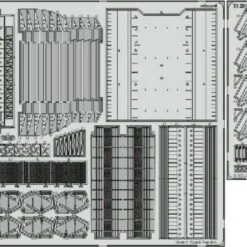DKM Graf Zeppelin Deck & Cranes Pt.1 for TSM 1/350 Eduard