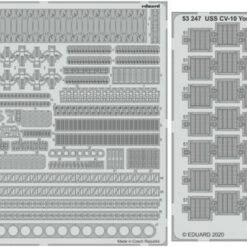USS CV-10 Yorktown AA Guns for TSM 1/350 Eduard