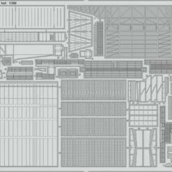 USS CV-10 Yorktown Hull for TSM 1/350 Eduard