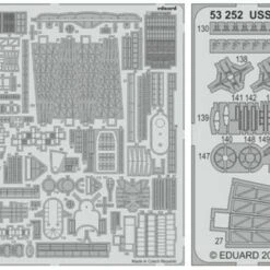 USS CV-10 Yorktown Island for TSM 1/350 Eduard