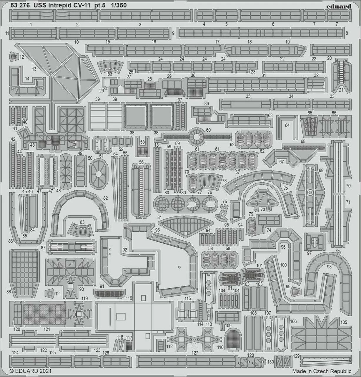 USS Intrepid CV11 Part 5 for TSM 1/350 Eduard