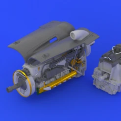 Bf109G-6 Engine for RVL (Photo-Etch & Resin) 1/32 Eduard