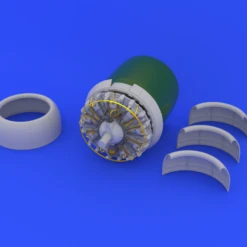 B17G Engine #4 for HKM (Photo-Etch & Resin) 1/32 Eduard