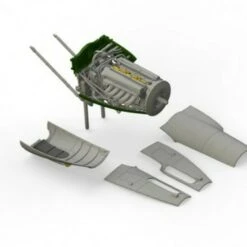 Mosquito FB Mk VI Right Engine for TAM (Photo-Etch & Resin) 1/32 Eduard