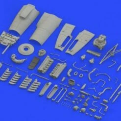 Mosquito FB Mk VI Left Engine for TAM (Photo-Etch & Resin) 1/32 Eduard