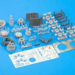 Fw 190A-8 Engine for RVL (Photo-Etch & Resin) 1/32 Eduard