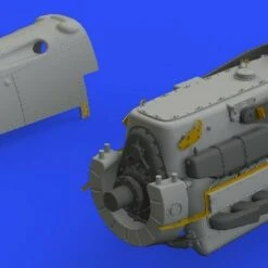Bf 109E Engine for EDU (Photo-Etch & Resin) 1/32 Eduard