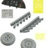Tempest Mk V LooK w/Late Wheels, Exhaust Stacks for EDU (Mask, Photo-Etch & Resin) 1/48 Eduard