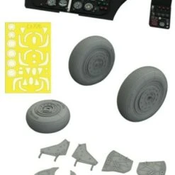 MiG-19S LooKplus for EDU & TSM (Photo-Etch & Resin) 1/48 Eduard